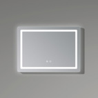 Дзеркало Qtap Mideya (DC-F614) 700 х 500 з LED-підсвічуванням Touch, з антизапотіванням, димером (QT2078NCF07050W)