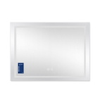 Дзеркало Qtap Mideya (DC-F904) 800 х 600 з LED-підсвіткою Touch, з димером (QT2078F904W)