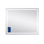 Дзеркало Qtap Mideya (DC-F910) 1000 х 800 з LED-підсвіткою Touch, з антизапотіванням, димером (QT2078F910W)