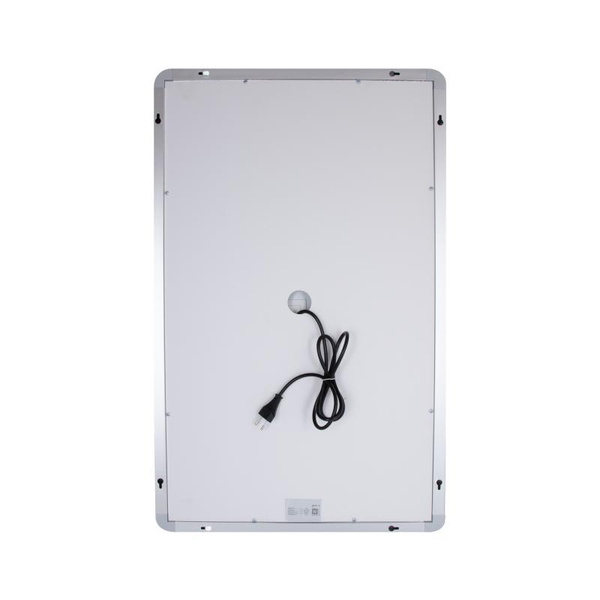 Дзеркало Qtap Mideya (DC-F911) 500 х 800 з LED-підсвіткою Touch, з антизапотіванням, димером (QT2078F911W)