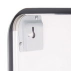 Дзеркало Qtap Mideya (DC-F911) 500 х 800 з LED-підсвіткою Touch, з антизапотіванням, димером (QT2078F911W)