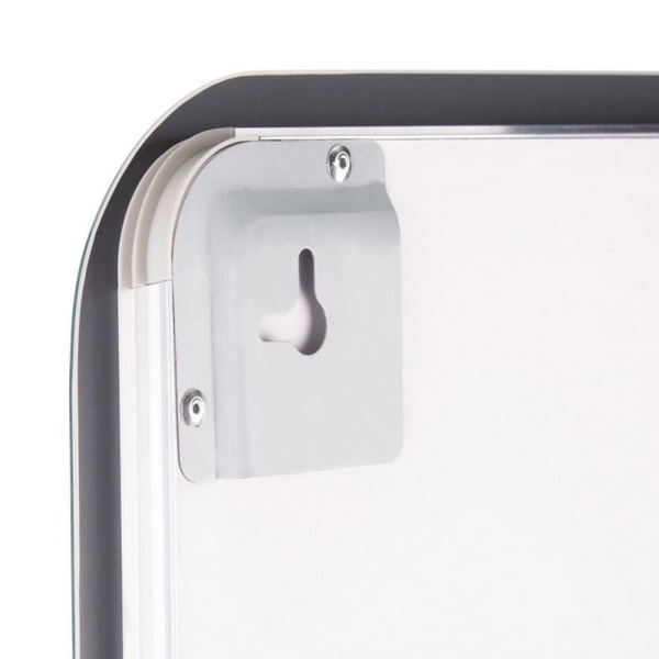 Дзеркало Qtap Mideya (DC-F911) 500 х 800 з LED-підсвіткою Touch, з антизапотіванням, димером (QT2078F911W)