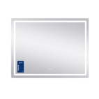 Дзеркало Qtap Mideya (MI1) 1200 х 800 з LED-підсвічуванням Touch, з антизапотіванням, димером, рег. яскравості (QT2078F12080)