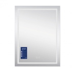 Дзеркало Qtap Mideya (MI1) 600 х 800 з LED-підсвіткою Touch, з антизапотіванням, димером (QT2078F937W)