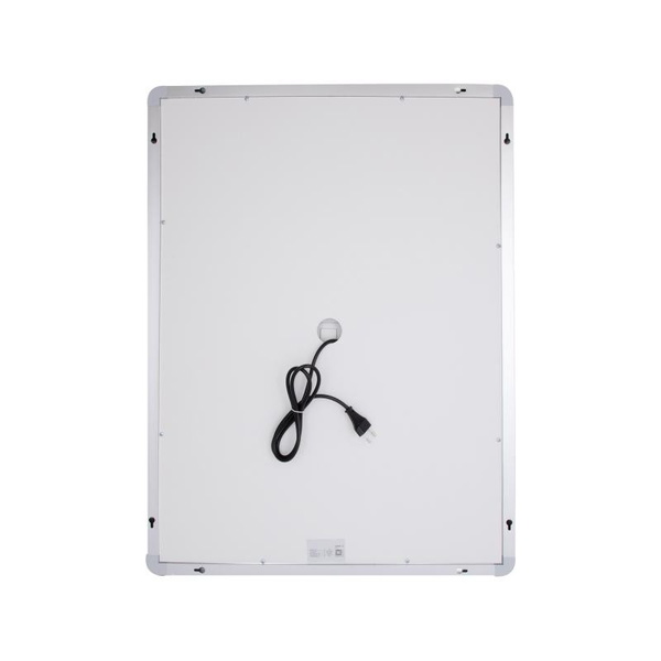 Дзеркало Qtap Mideya (MI1) 600 х 800 з LED-підсвіткою Touch, з антизапотіванням, димером (QT2078F937W)