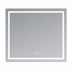 Дзеркало Qtap Mideya (MI2) 800 х 700 з LED-підсвічуванням Touch, з антизапотіванням, димером, рег. яскравості (QT2078NCF807048476)