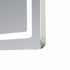 Дзеркало Qtap Mideya (MI2) 800 х 700 з LED-підсвічуванням Touch, з антизапотіванням, димером, рег. яскравості (QT2078NCF807048476)