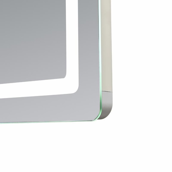 Дзеркало Qtap Mideya (MI2) 800 х 700 з LED-підсвічуванням Touch, з антизапотіванням, димером, рег. яскравості (QT2078NCF807048476)