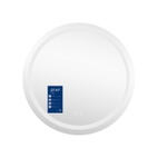 Дзеркало Qtap Mideya (MI6) R700 з LED-підсвічуванням Touch, з антизапотіванням, димером, рег. яскравості (QT2078NCR7070W)