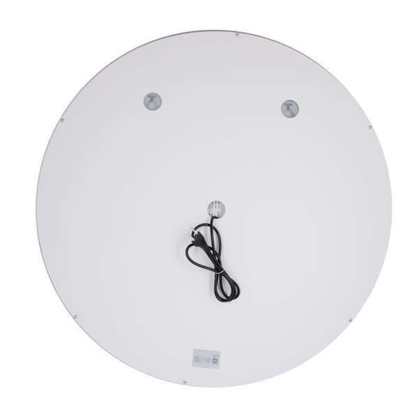 Дзеркало Qtap Mideya (MI6) R900 з LED-підсвічуванням Touch, з антизапотіванням, димером, рег. яскравості (QT2078NCR9090W)