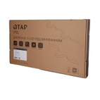 Дзеркало Qtap Scorpio (SC1) з LED-підсвічуванням Touch, з антизапотіванням, димером, рег. темп. кольору (3000-6500K) Black (QTSC500900)