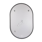 Дзеркало Qtap Scorpio (SC1) з LED-підсвічуванням Touch, з антизапотіванням, димером, рег. темп. кольору (3000-6500K) Black (QTSC600900)