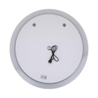 Дзеркало Qtap Taurus R800 з LED-підсвічуванням Touch, з антизапотіванням, димером, рег. темп. кольору (3000-6500K) (QT2478R807)