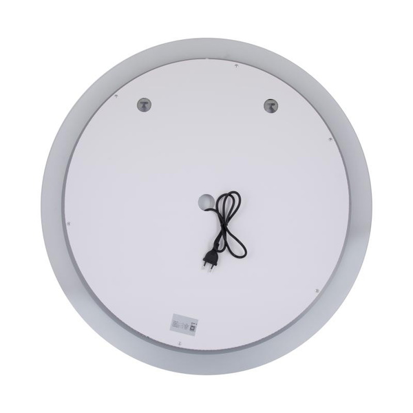 Дзеркало Qtap Taurus R800 з LED-підсвічуванням Touch, з антизапотіванням, димером, рег. темп. кольору (3000-6500K) (QT2478R807)
