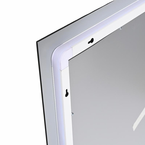 Дзеркало Qtap Taurus (TA1) 1000 х 800 з LED-підсвічуванням Touch, з антизапотіванням, димером, рег. темп. кольору (3000-6500K) (QTTAU100080048956)