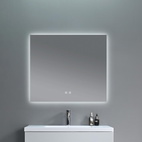 Дзеркало Qtap Taurus (TA1) 1200 х 800 з LED-підсвічуванням Touch, з антизапотіванням, димером, рег. темп. кольору (3000-6500K) (QTTAU120080048958)