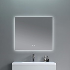 Дзеркало Qtap Taurus (TA1) 800 х 700 з LED-підсвічуванням Touch, з антизапотіванням, димером, рег. темп. кольору (3000-6500K) (QTTAU80070048954)