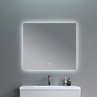 Дзеркало Qtap Taurus (TA2) 1200 х 800 з LED-підсвічуванням Touch, з антизапотіванням, димером, рег. темп. кольору (3000-6500K) (QTTAU120080048960)