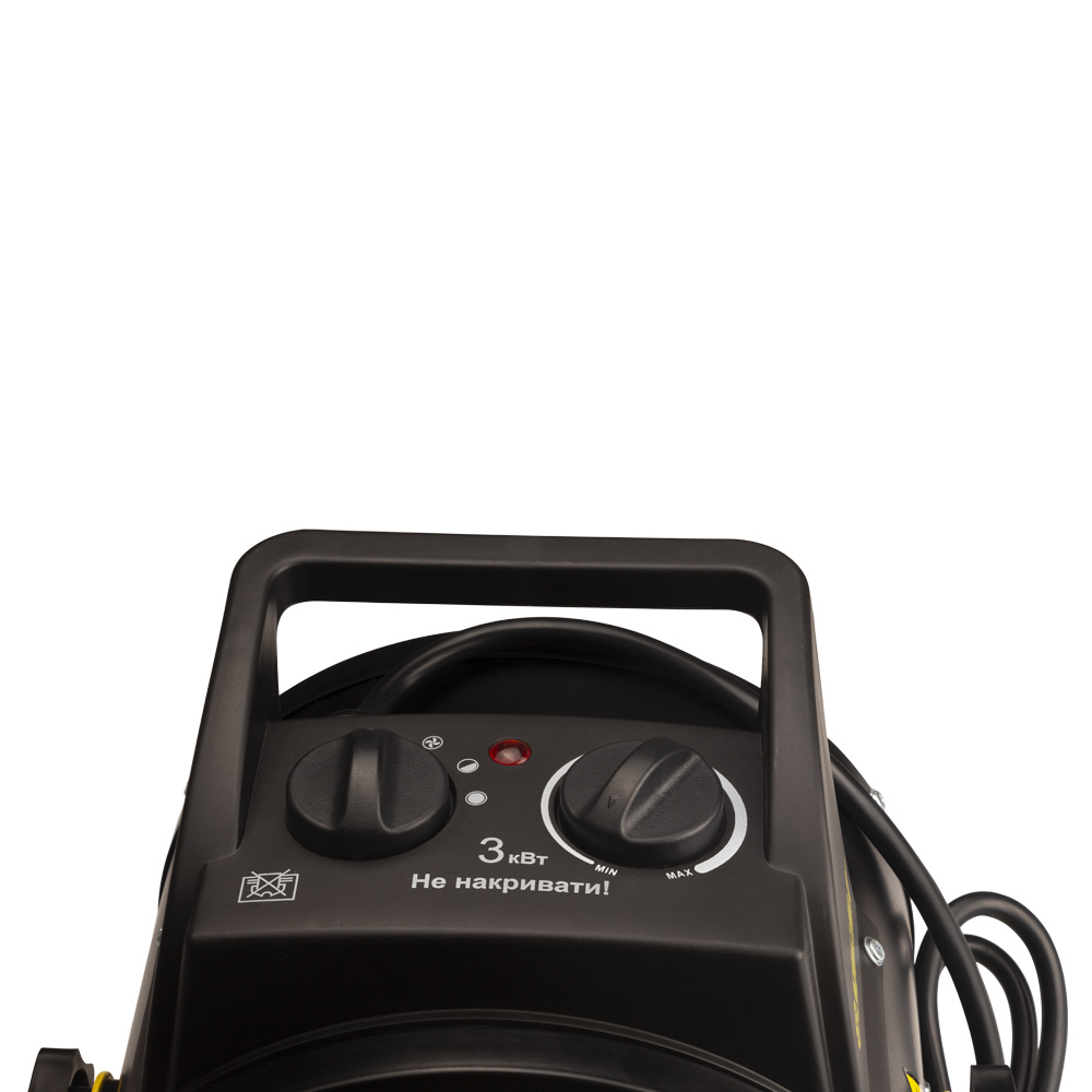 Электрическая тепловая пушка Sigma с керамическим нагревателем 3.0кВт (металл)