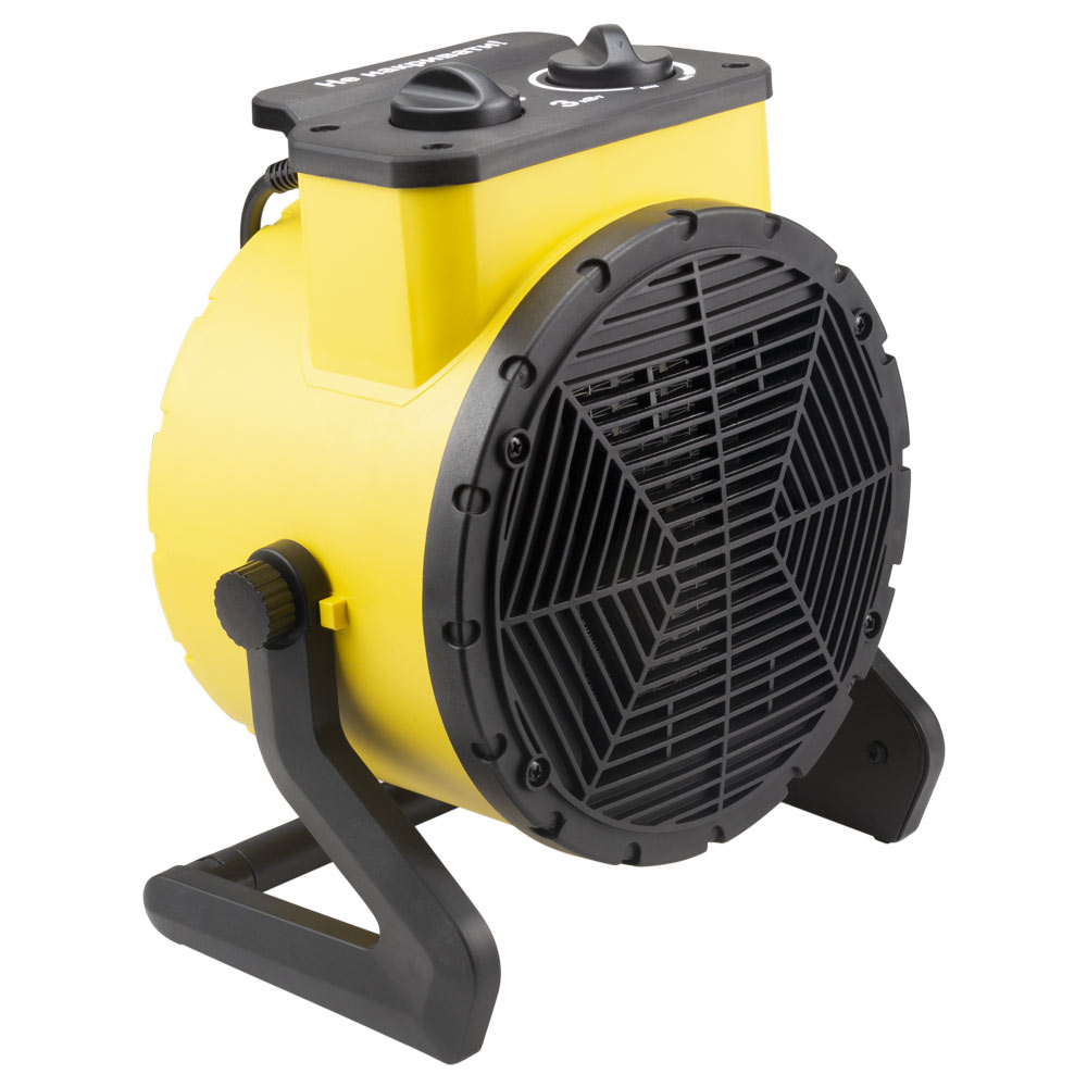 Электрическая тепловая пушка Sigma с керамическим нагревателем 3.0кВт (ударопрочный пластик)