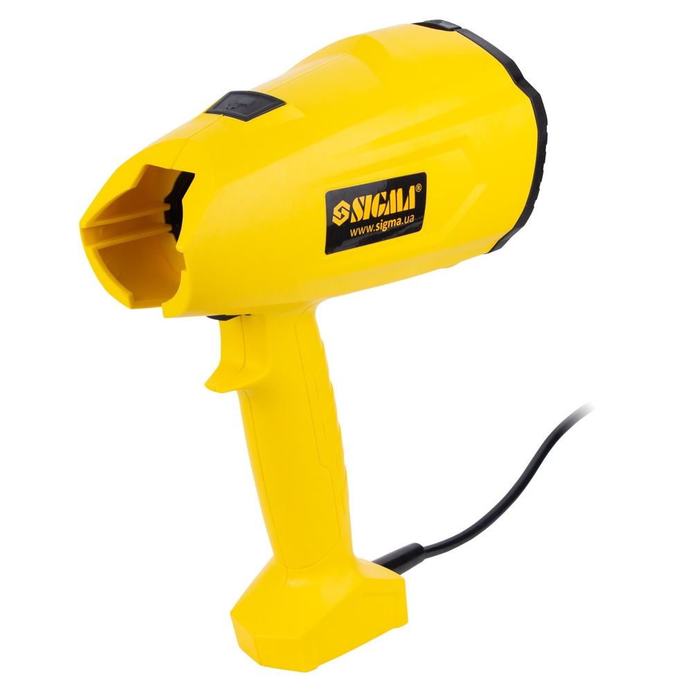 Фарборозпилювач Sigma електричний HVLP 350Вт Ø1.8/2.6 мм 800мл/хв н/б 800 мл