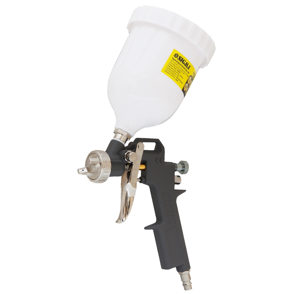 Фарборозпилювач Sigma HP Ø1.5 мм 85-225л/хв 3.5бар в/б 600 мл (пласт)