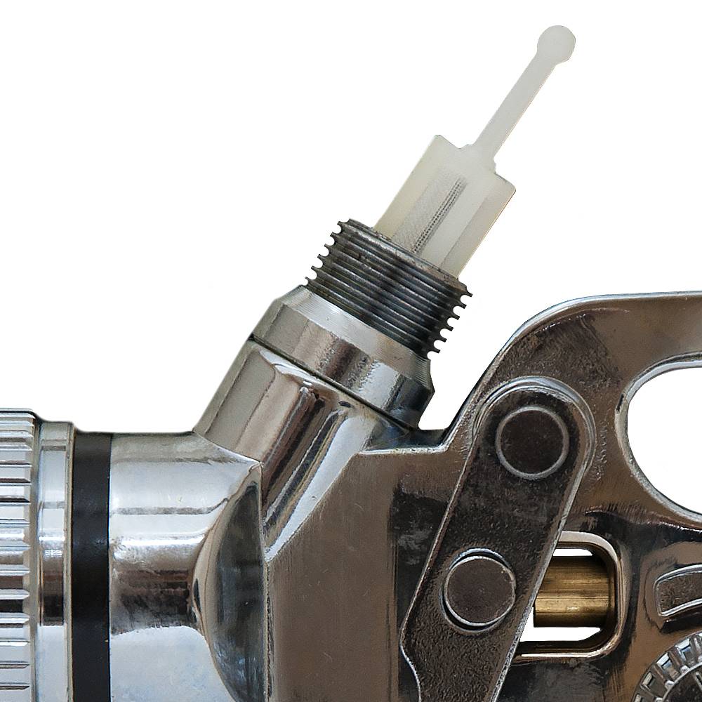 Фарборозпилювач Sigma HVLP Ø1.3 мм 140-280л/хв 3бар в/б 600 мл (пласт) хром