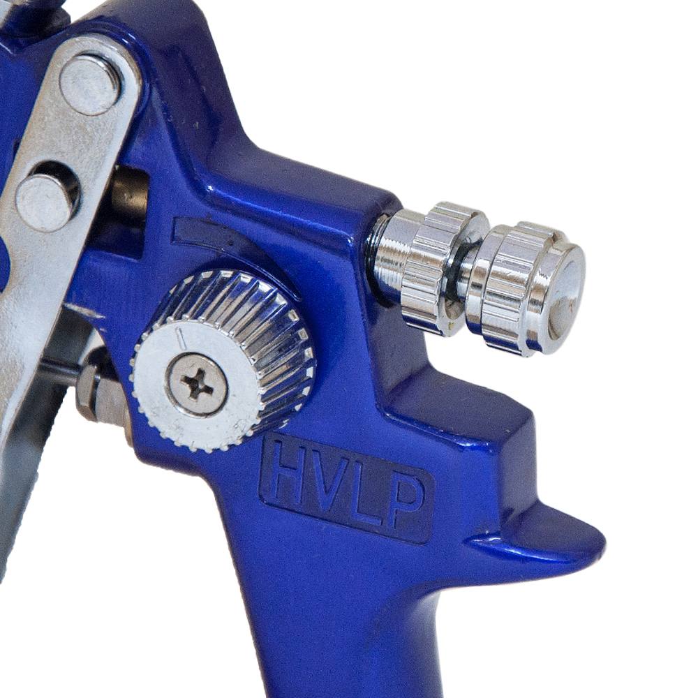 Фарборозпилювач Sigma HVLP Ø1.4 мм 140-280л/хв 3бар в/б 600 мл (пласт) синій