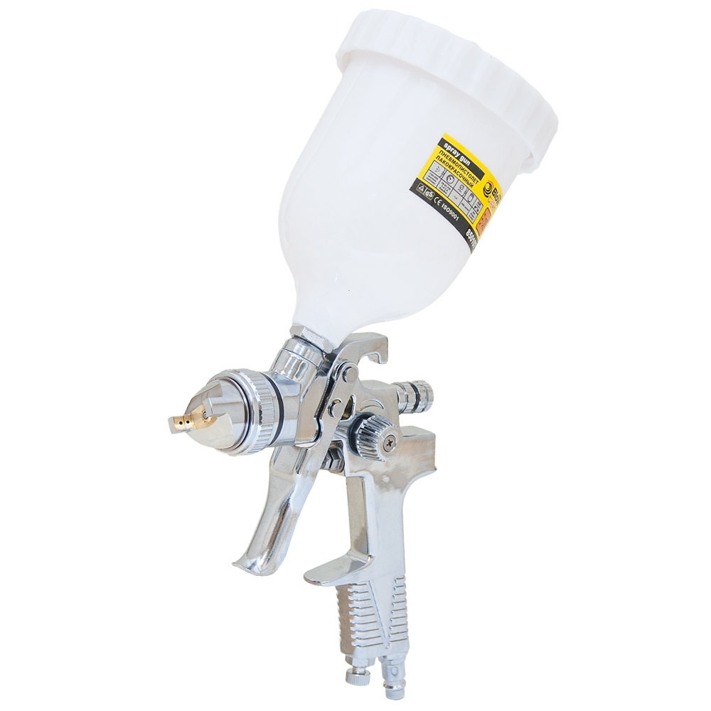 Фарборозпилювач Sigma HVLP Ø1.4 мм 140-280л/хв 3бар в/б (пласт) хром