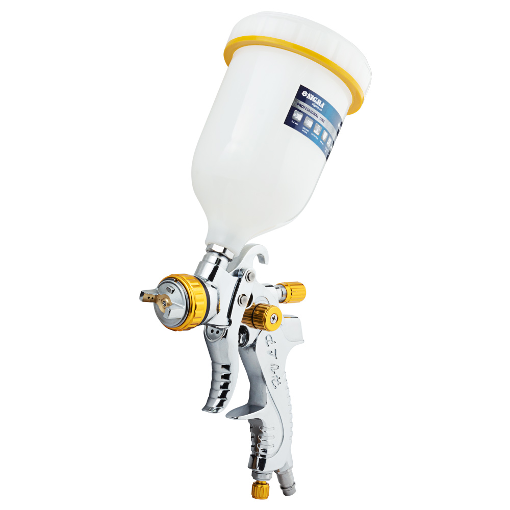 Фарборозпилювач Sigma HVLP Ø1.4 мм з в/б (пласт)