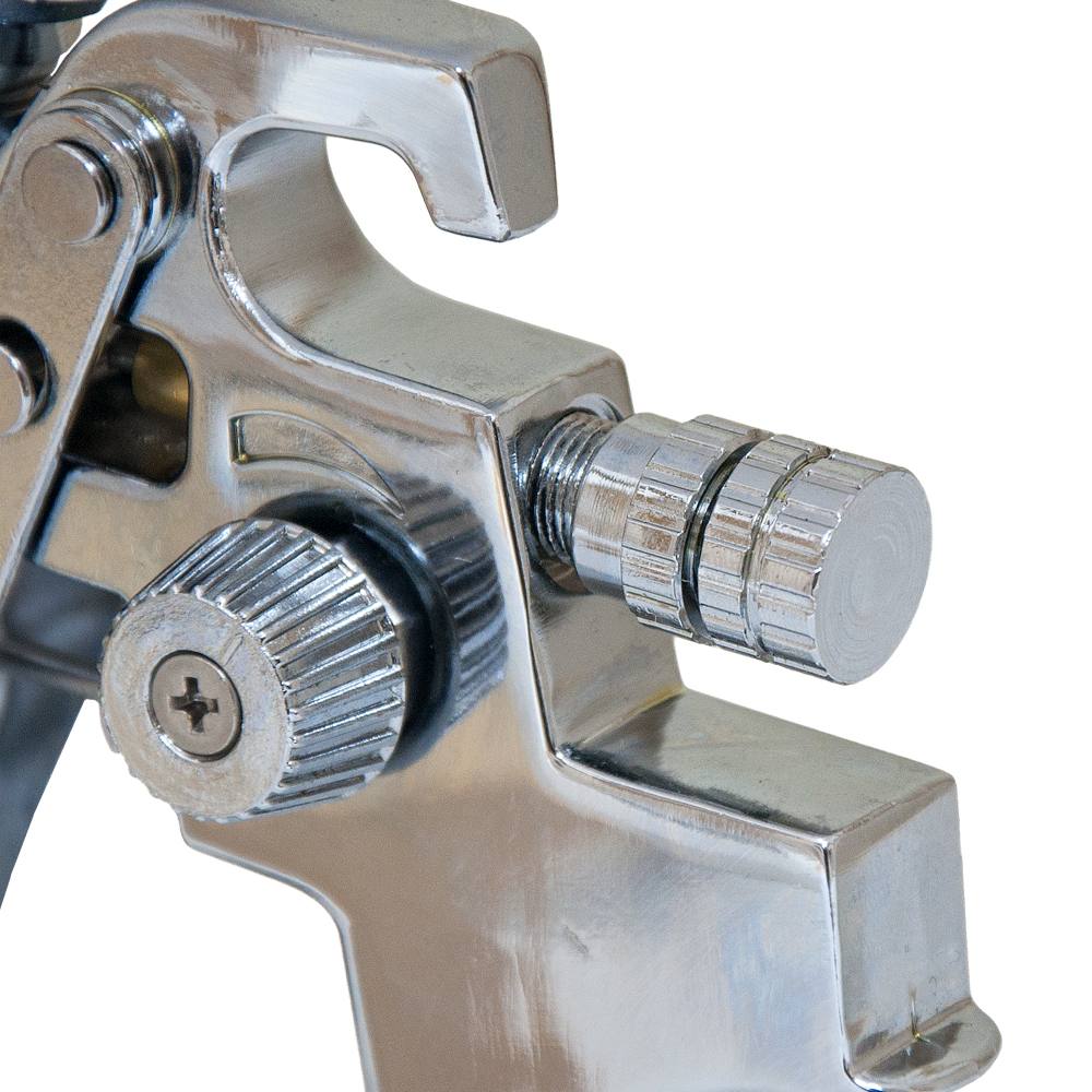 Фарборозпилювач Sigma HVLP Ø1.8 мм 140-280л/хв 3бар в/б 600 мл (пласт) хром