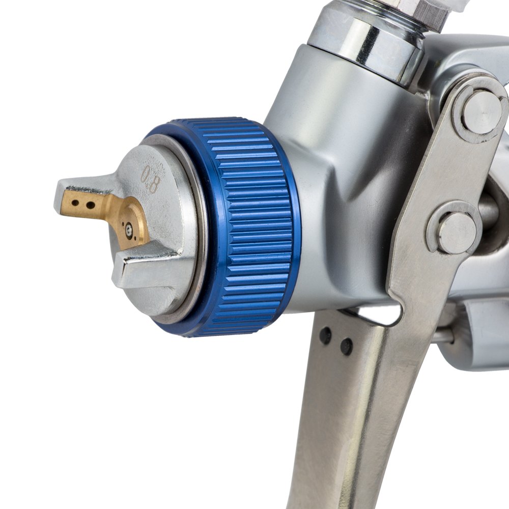 Фарборозпилювач Sigma Refine LVMP Ø0.8 мм 60-170л/хв 1.5-2бар (для лівої руки) в/б 100 мл (пласт)