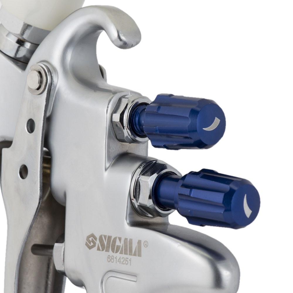 Фарборозпилювач Sigma Refine LVMP Ø1.3 мм 142-255л/хв 2.5бар в/б 600 мл (пласт)