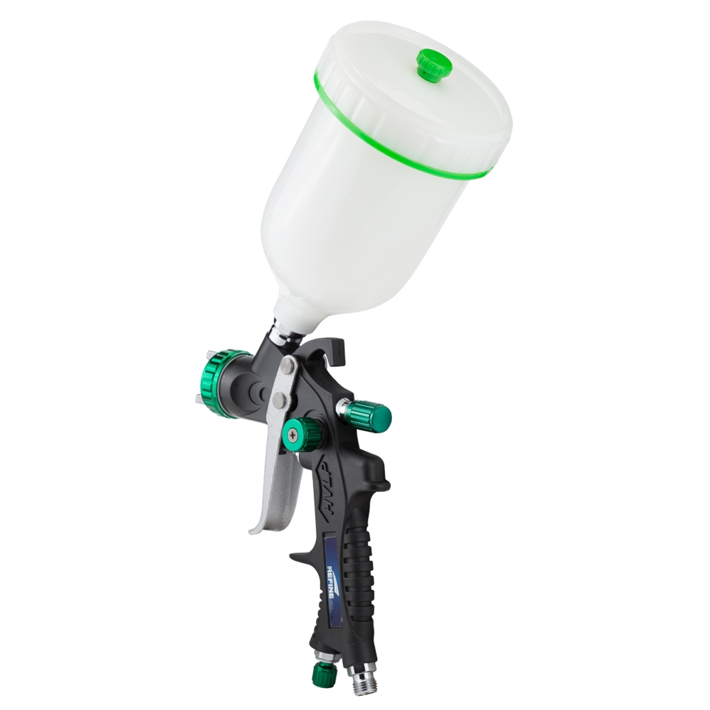 Фарборозпилювач Sigma Refine HVLP Ø1.4 мм 170-285л/хв 2.5бар в/б 500 мл (пласт)