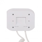 Фен із тримачем Qtap Pohodli 1200 Вт White (Pobut) (QTF1200ROP)