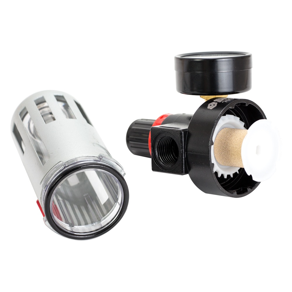 Фильтр-влагоотделитель Sigma с редуктором и манометром 1200 л/мин 1/2"