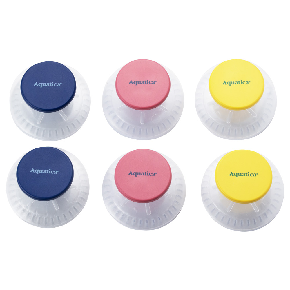Гачки Aquatica s42 на вакуумних присосках Ø40×40 мм кольорові