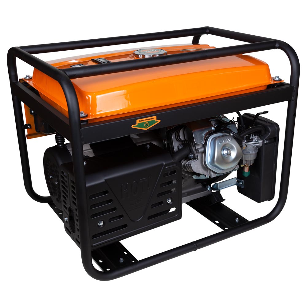 Генератор бензиновий Grad 220В 5.0/5.5кВт 4-х тактний ручний запуск