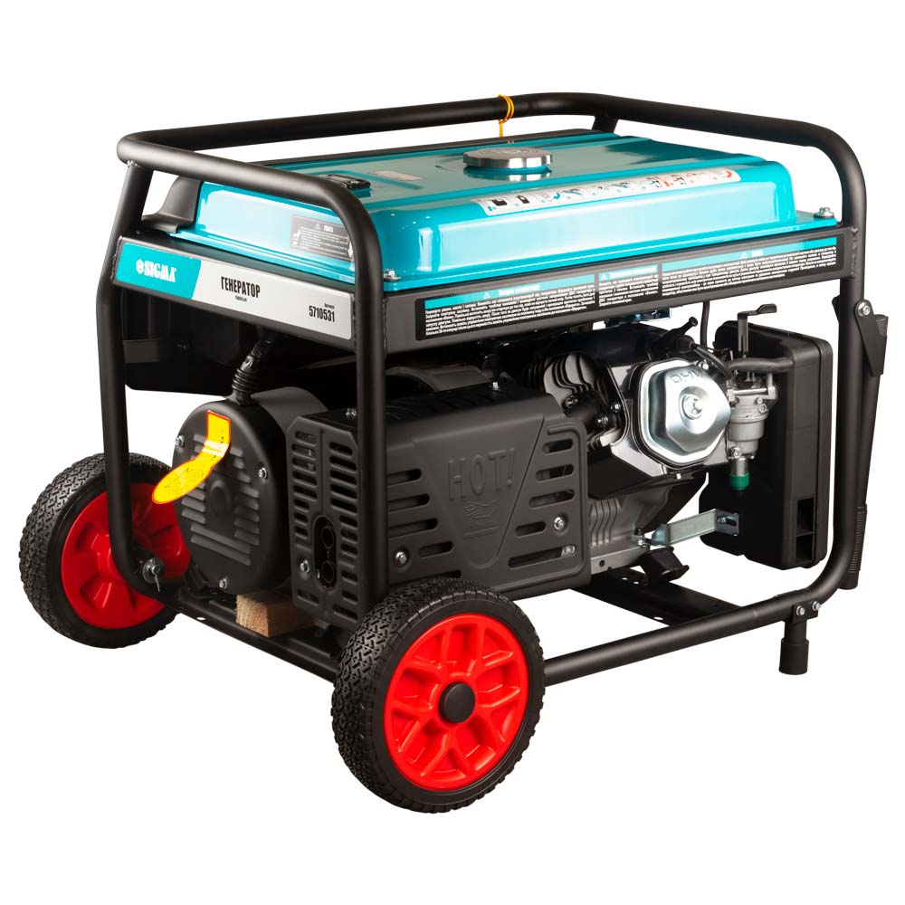 Генератор бензиновий Sigma 220-380В 9.5/10.0кВт 4-х тактний електрозапуск