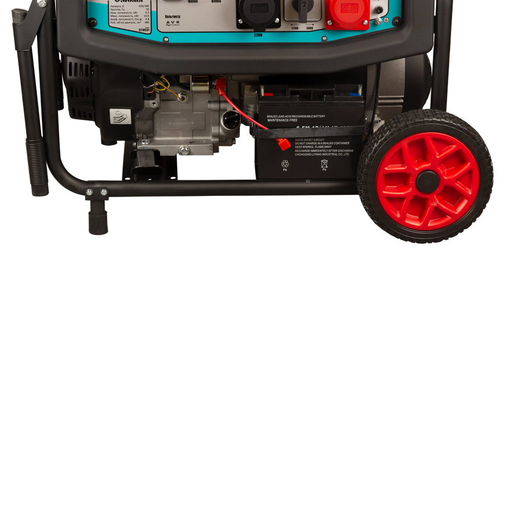 Генератор бензиновий Sigma 220-380В 9.5/10.0кВт 4-х тактний електрозапуск