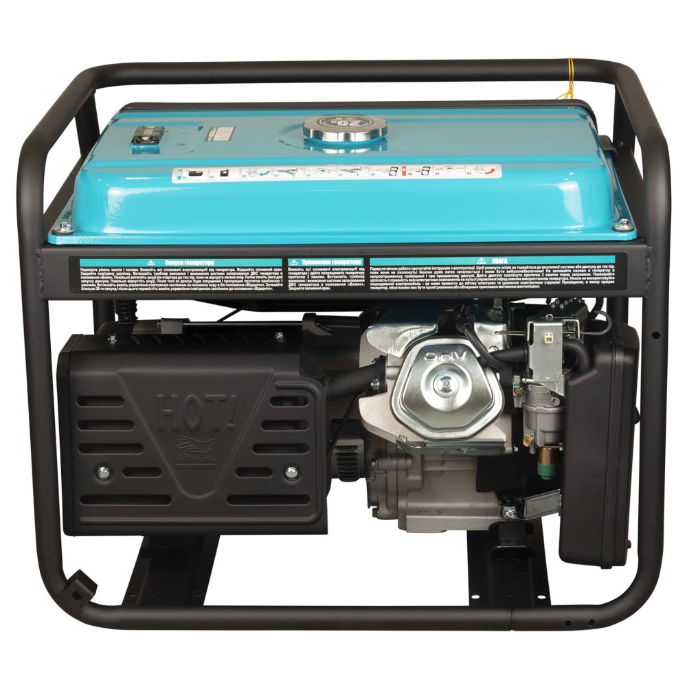 Генератор бензиновий Sigma 220В 6.0/6.5кВт 4-х тактний з виводом під АВР