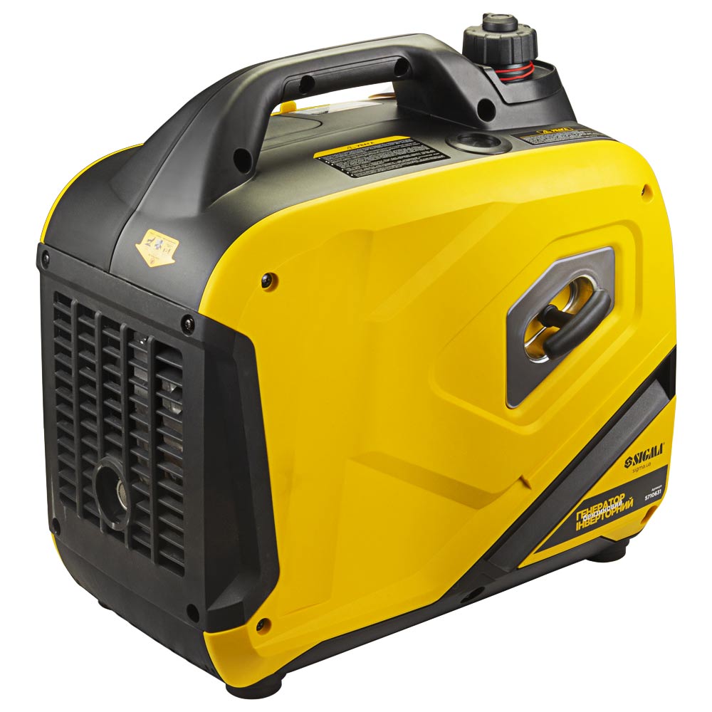 Генератор інверторний бензиновий Sigma 220В 2.2/2.5кВт 12л 4-х тактний ручний запуск