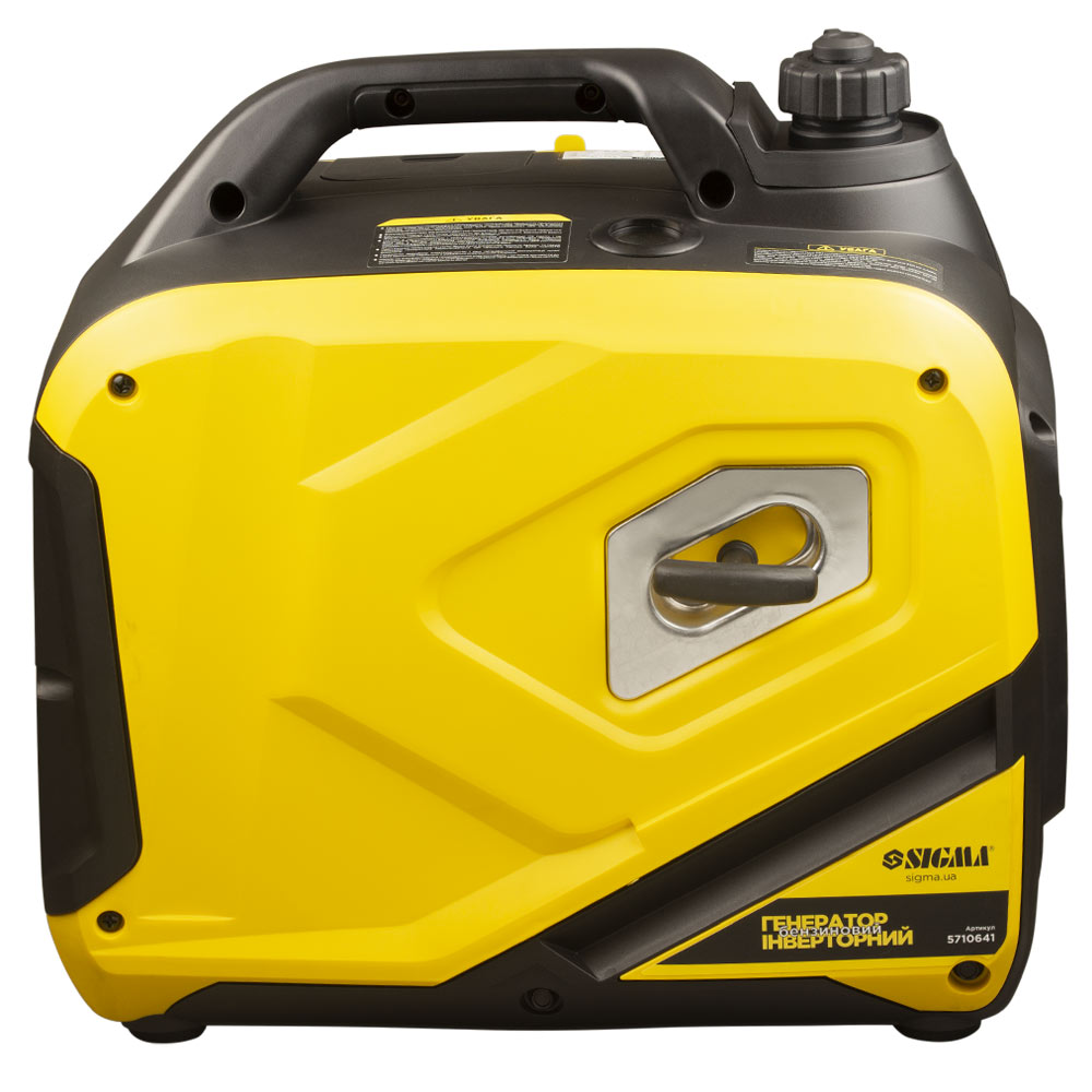 Генератор інверторний бензиновий Sigma 220В 3.2/3.4кВт 50дБ 4-х тактний ручний запуск