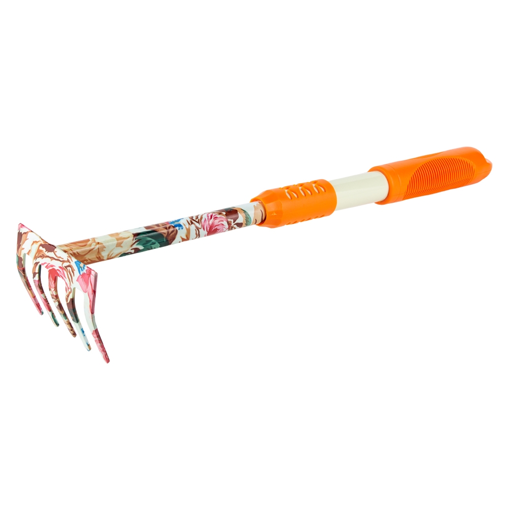 Граблі Flora 5-ти зубі (TPR) orange