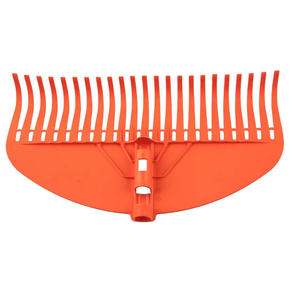 Граблі Flora пластикові для листя 23 зубці 490 х 250 мм