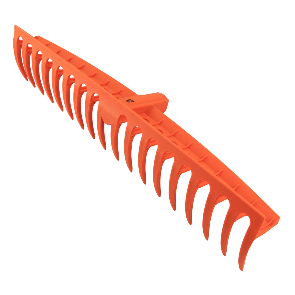 Граблі Flora пластикові прямі 18 зубців 580 х 80 мм