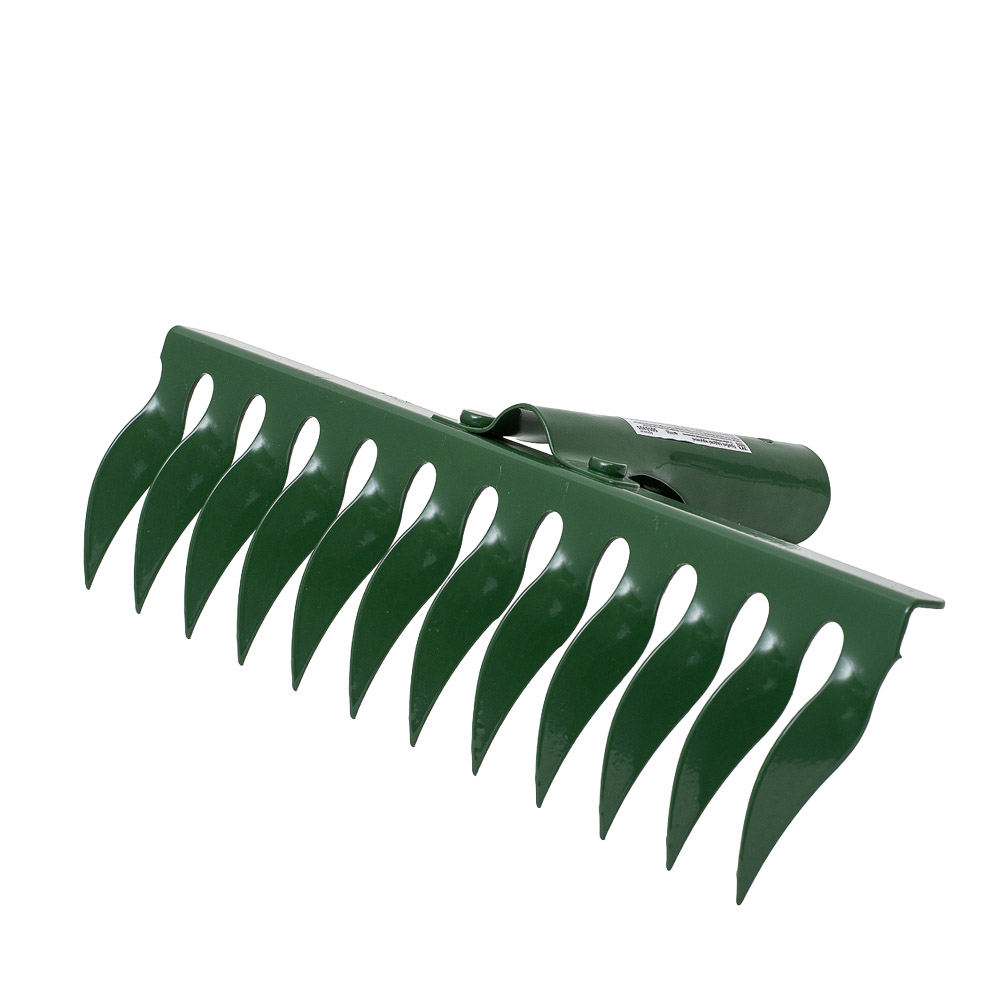 Граблі Grad садові кручені 12 зубців 320 x 82 мм заклепувальне кріплення