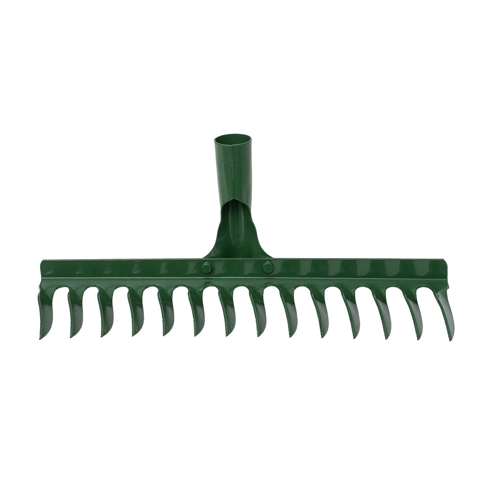 Граблі Grad садові кручені 14 зубців 370 x 82 мм заклепувальне кріплення