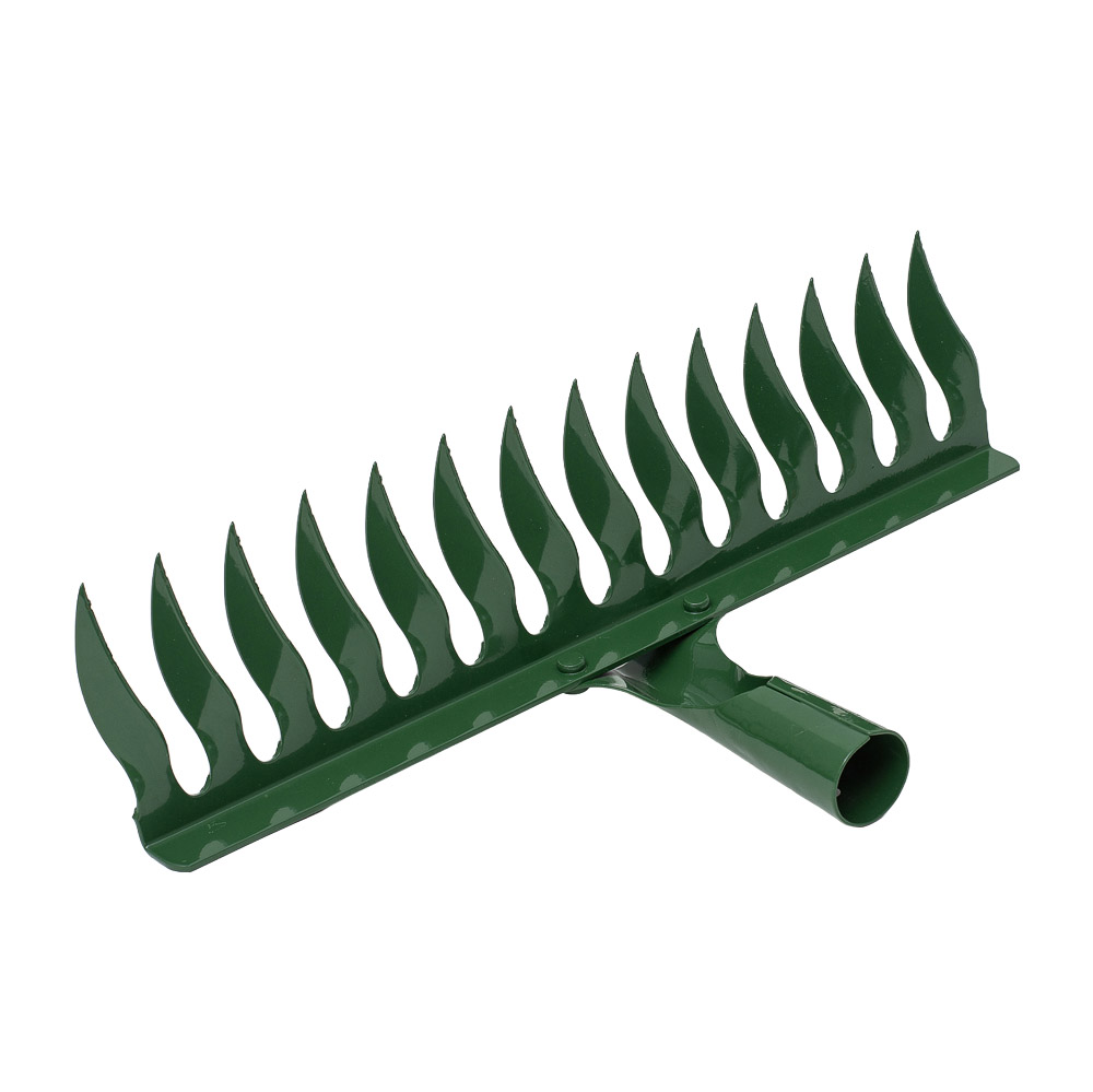 Граблі Grad садові кручені 14 зубців 370 x 82 мм заклепувальне кріплення
