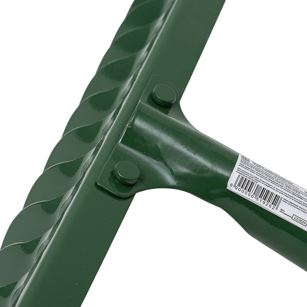 Граблі Grad садові кручені 14 зубців 370 x 82 мм заклепувальне кріплення